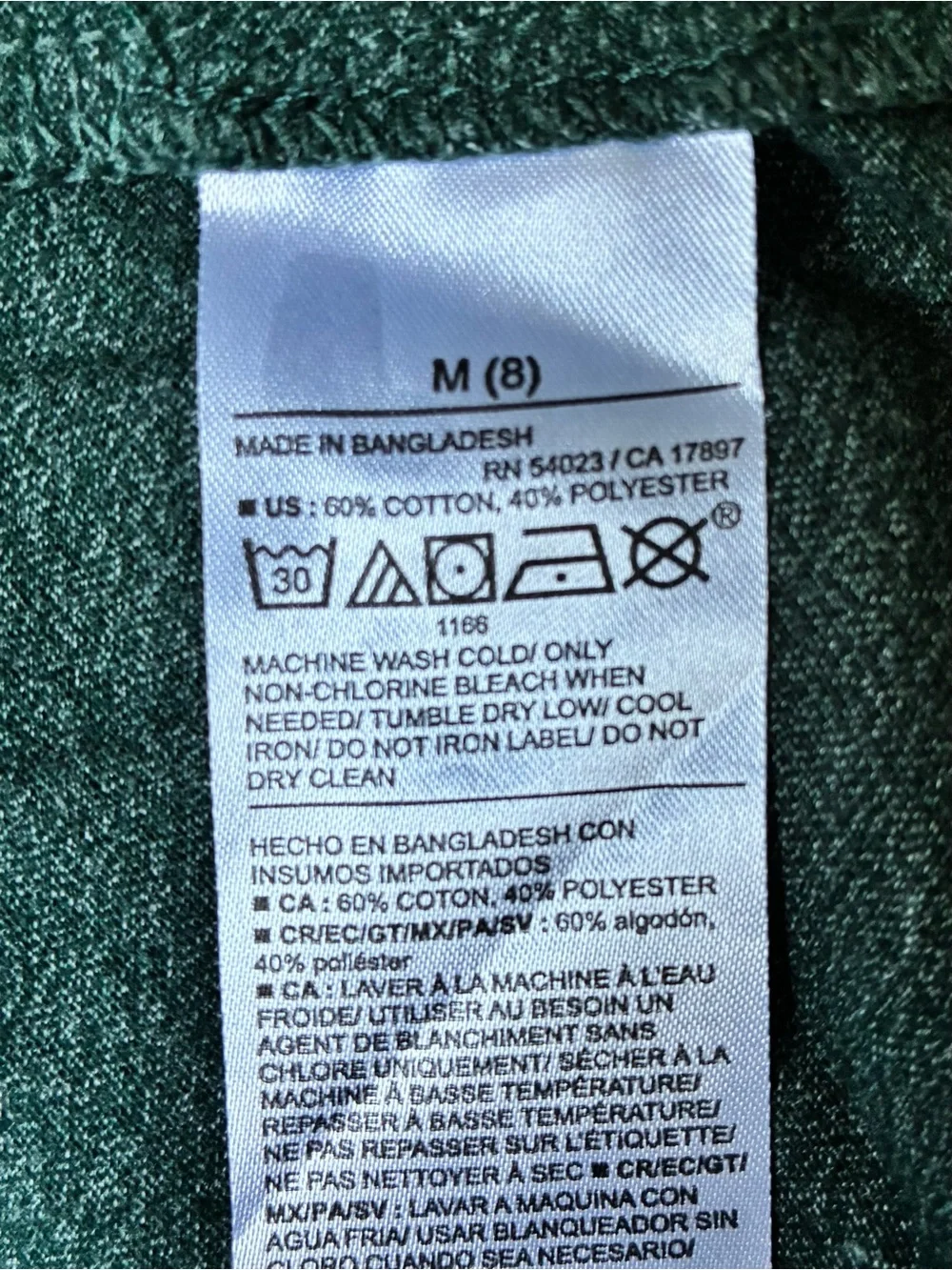 Old Navy Softest Long-Sleeve Henley T-Shirt (Forest Green) Size 8